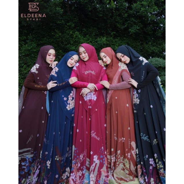 NEW XAMORA SERIES SET SYAR'I BY ELDEENA // PRODUK ORI REAL PIC