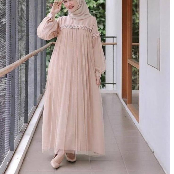 ♀ XC - Maxi Nuraini / Couple Nuraini / Maxi ZOYA / Dress Maxi Tile / Gamis Muslim Terbaru ➪