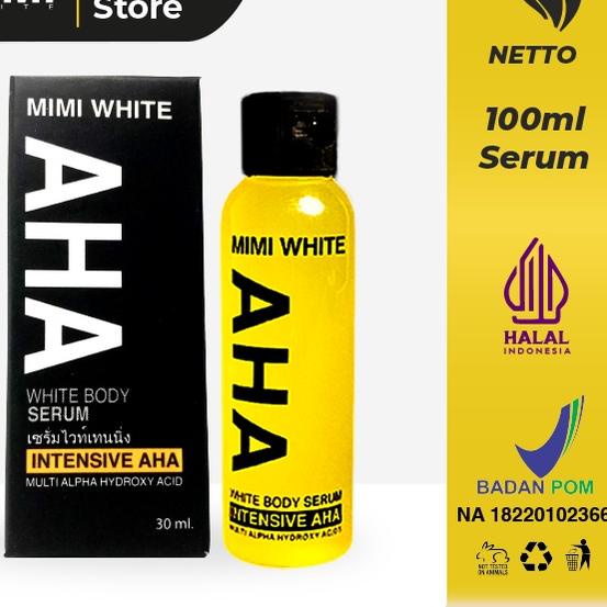 ☆ AHA MIMI WHITE Body Serum 100 ML ✮