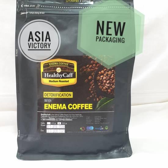 

✼ HealthyCaff 500gr Medium Roasted Healthy Caff Kopi Organik Enema ♖