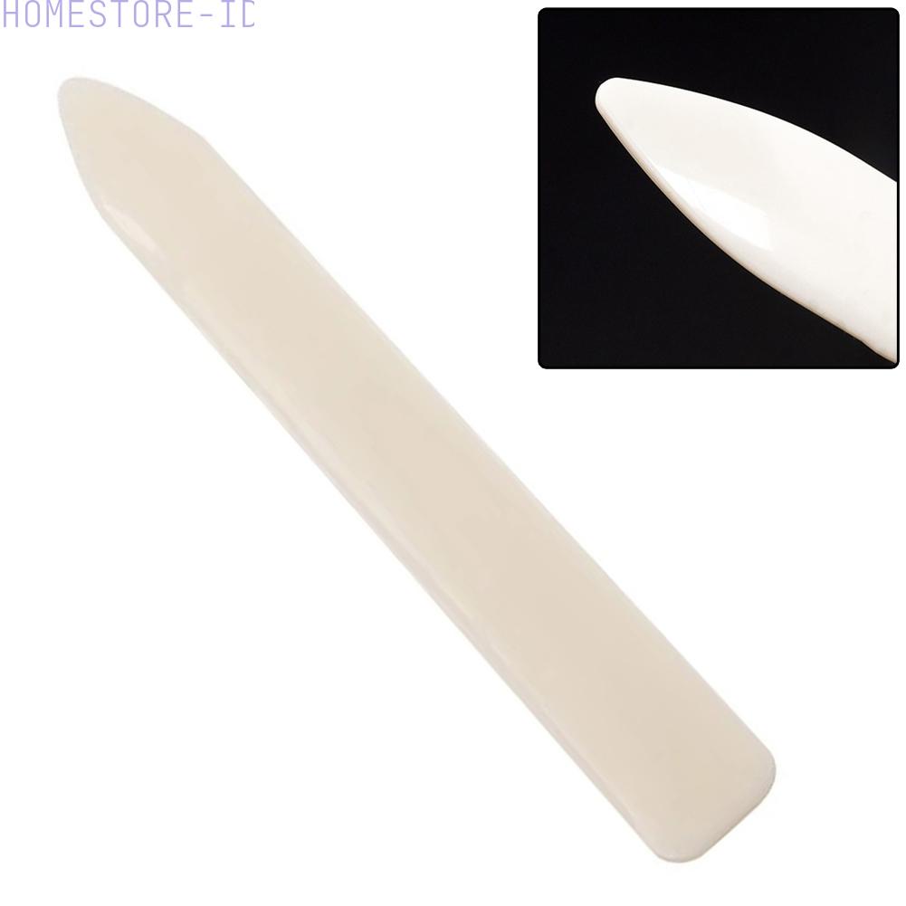 1pc 8Inch Bone Folder Craft Tools Pastic Open Kulit Lipat Creasing Paper