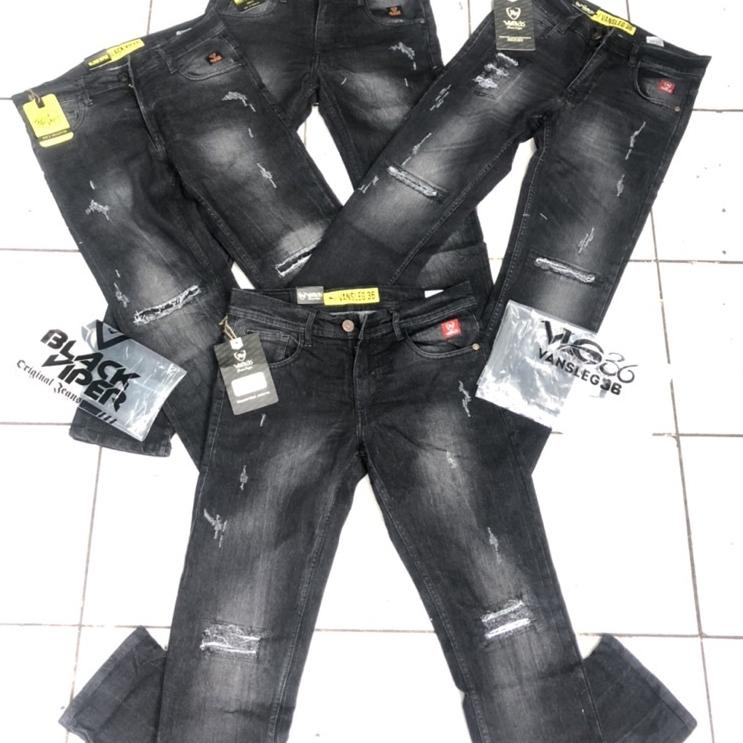 ♥ Celana Panjang Sobek/Celana Panjang Sobek Black viper/Celana Panjang Sobek Pria/Celana Panjang Sob