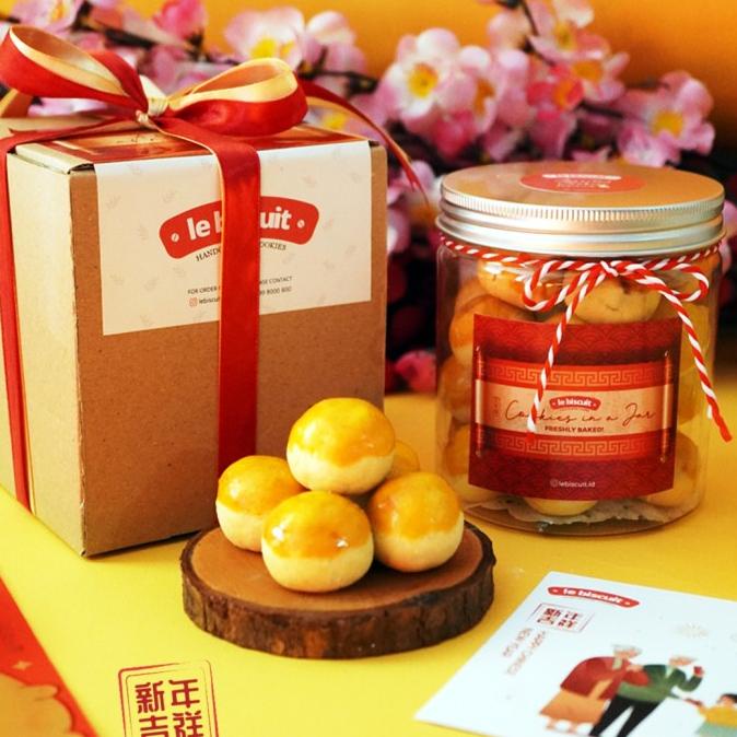 

Spesial Valentine Day Le Biscuit - Imlek & Valentine Hampers - Nastar Premium