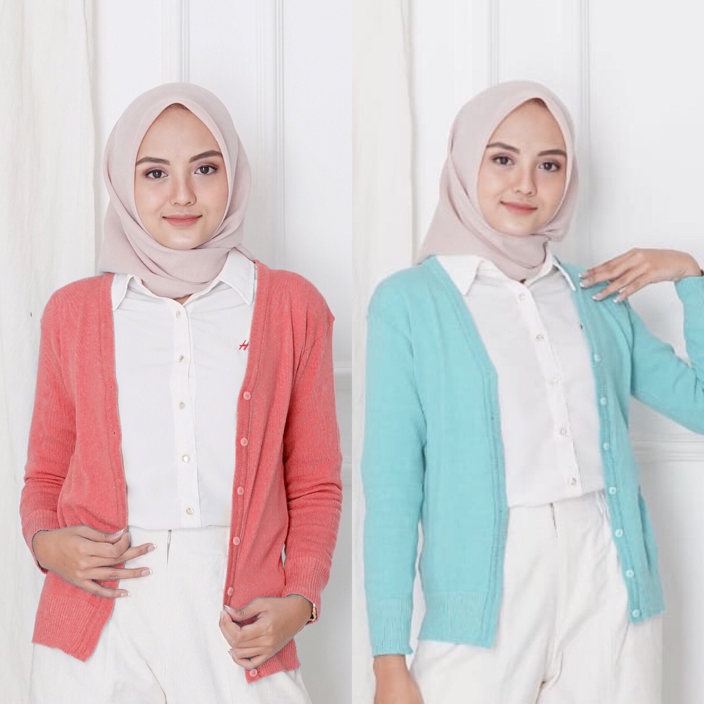 Cardigan Basic | Cardy Rajut | Cardigan rajut / kardigan wanita