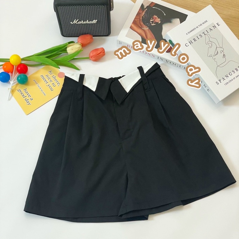 BEFAST - ZSO OOTD HOTPANTS WANITA MILYA / VIMEI PANTS / Celana Pendek Kerah / Pakaian Casual Wanita / Hotspants Kekinian Remaja ABG Trendy / Outfit Wanita Modis / Fashion Remaja Wanita Terlaris