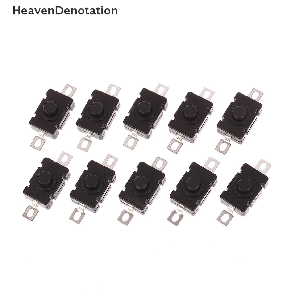 [HeavenDenotation] 10pcs 18x12mm KAN-28 Saklar Senter Terang 1.5A250V Saklar Senter HDV