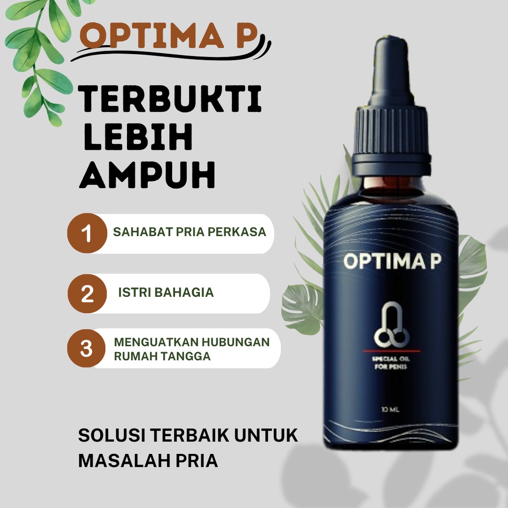 OBAT VITALITAS PRIA OPTIMA P Pemanjang kelamin mr p besar kuat tahan lama penis pria permanen SOLUSI