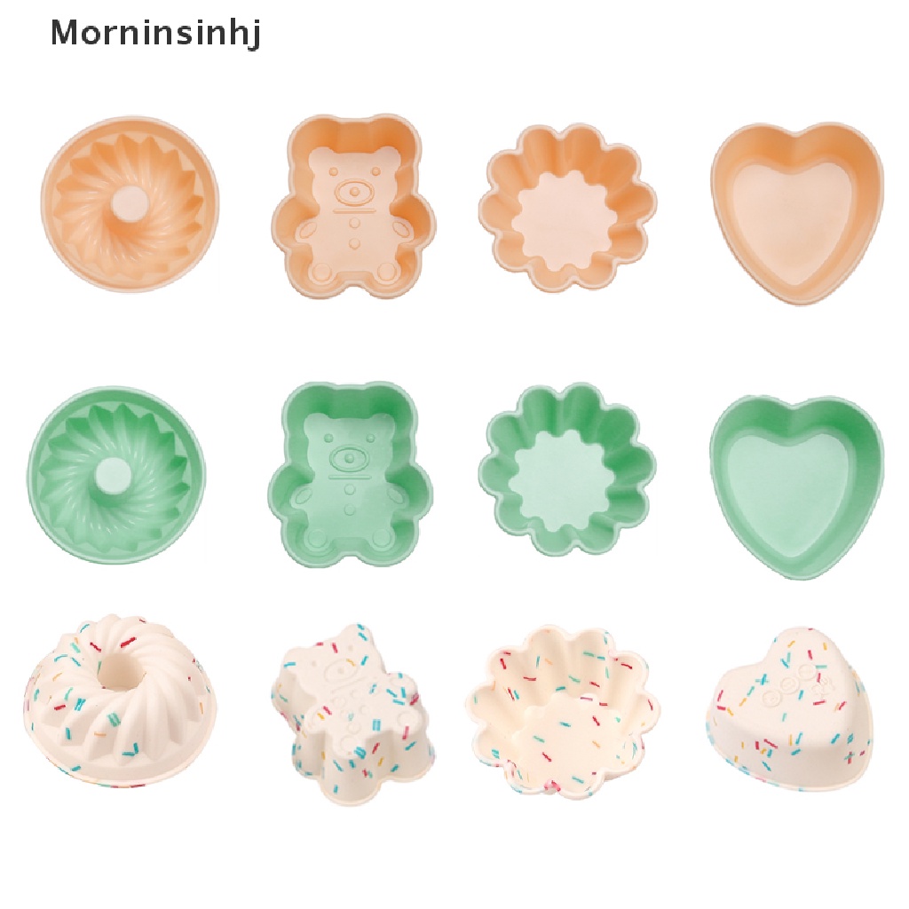 Mornin Cetakan Kue Silikon Lucu Muffin Cupcake Dapur Baking Mold DIY Cake Tools id