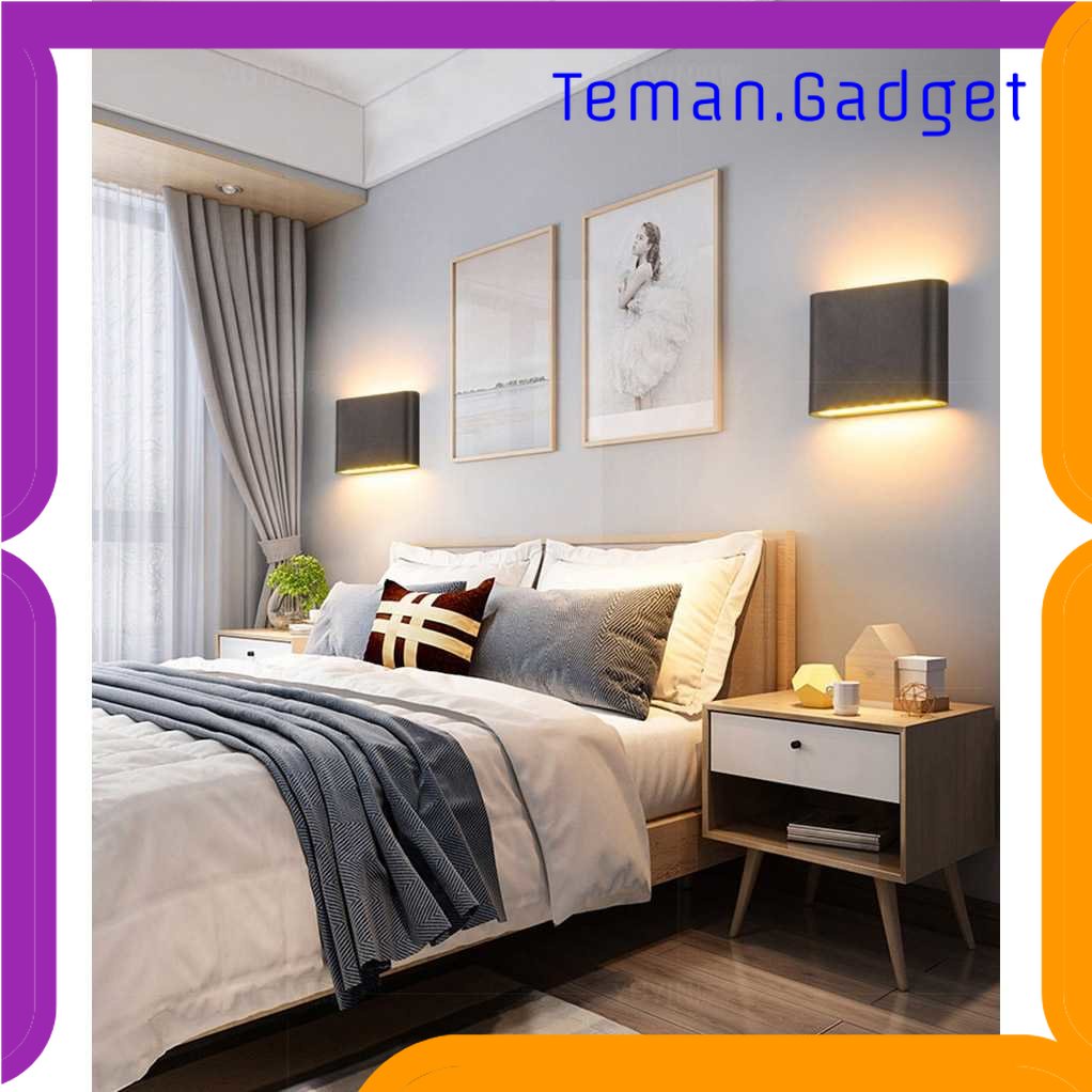 TG-LMP TaffLED Lampu Dinding Hias Outdoor LED Waterproof Warm White 12W - D313