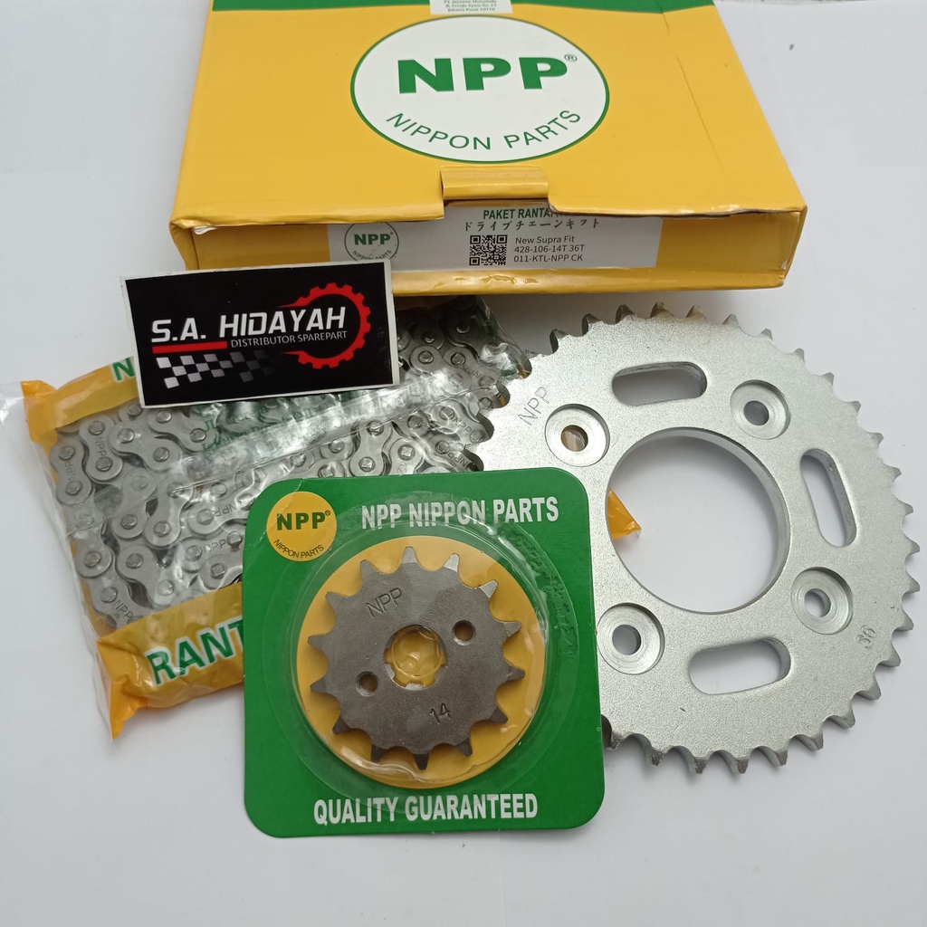 GEAR GIR SET SUPRA FIT NEW 36T NPP
