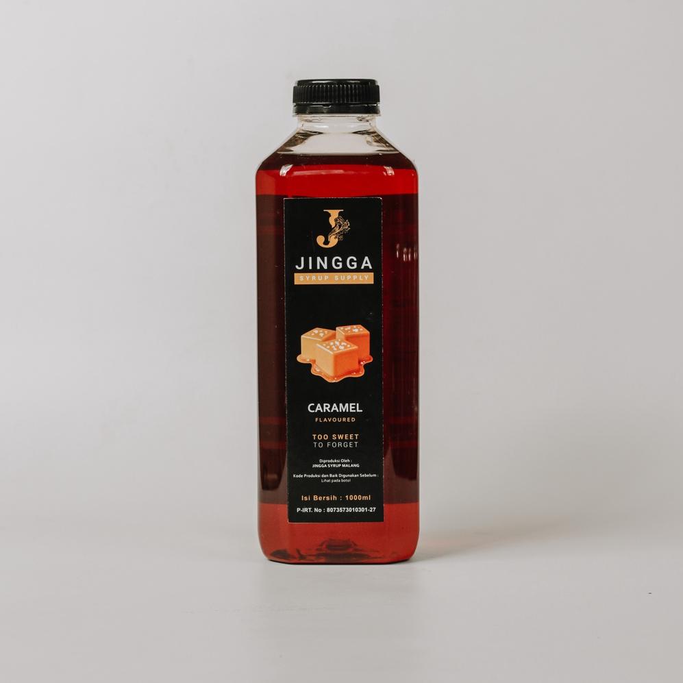 

T31 JINGGA Caramel Syrup 1000ml - Sirup Caramel Untuk Campuran Kopi CUCI GUDANG ド