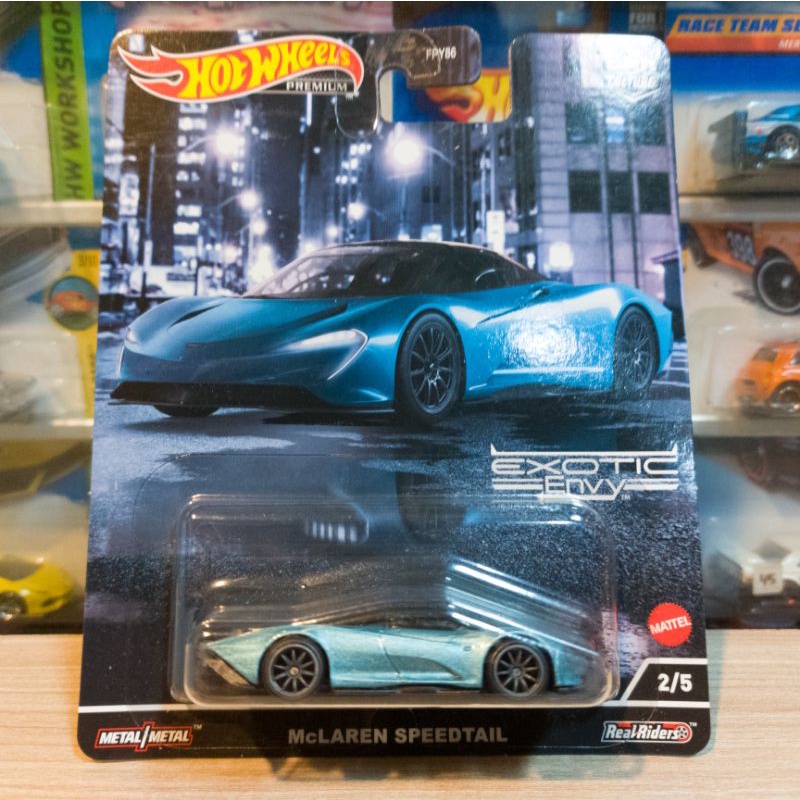 HOT WHEELS McLAREN SPEEDTAIL - EXOTIC ENVY - PREMIUM