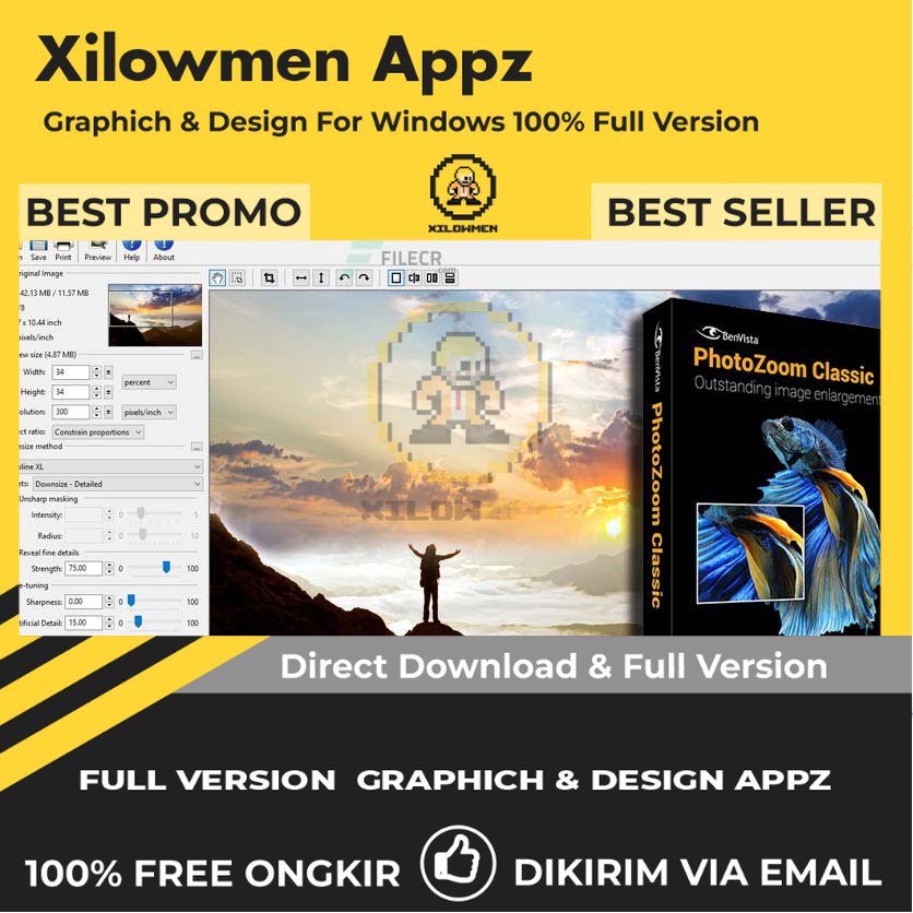 [Full Version] Benvista PhotoZoom Classic Pro Design Graphics Lifetime Win OS