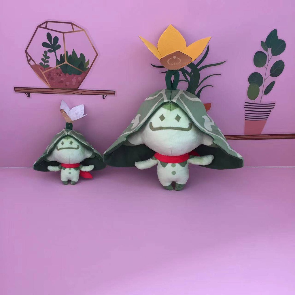 Game Genshin Impact Sumeru Aranara Mainan Mewah Boneka Boneka Gantungan Kunci Hadiah Untuk Tas Anak Liontin Game Boneka Koleksi