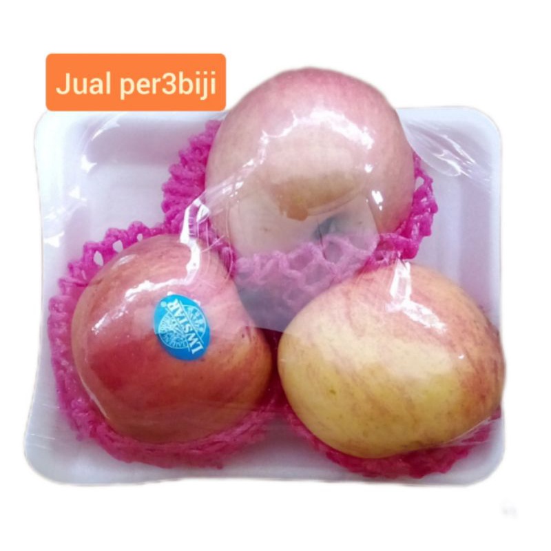 

apel segar presh di jual per pack