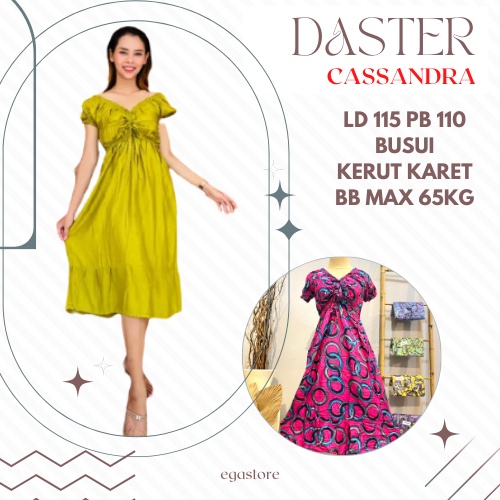 DASTER CASSANDRA RAYON SANTUNG