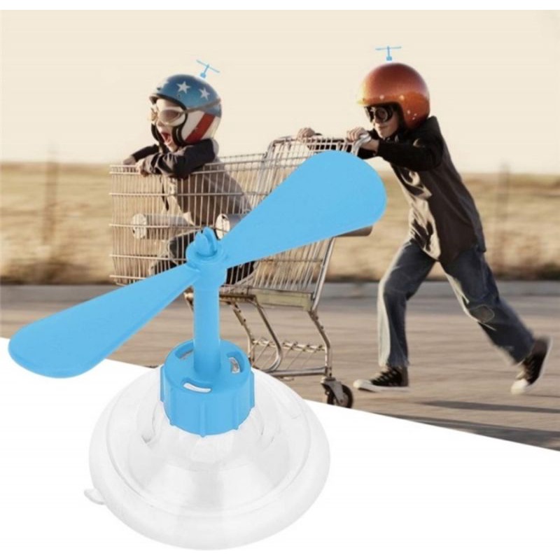 Baling-baling dengan Suction Cup Dekorasi Helm Anak-Anak, Remaja, Dewasa Unisex / baling baling doraemon