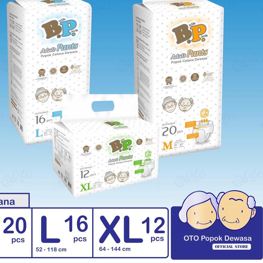 Import ✨Terbaik✨ BP Popok Dewasa model Celana , Pants Diapers Adult size M / L / XL grosir