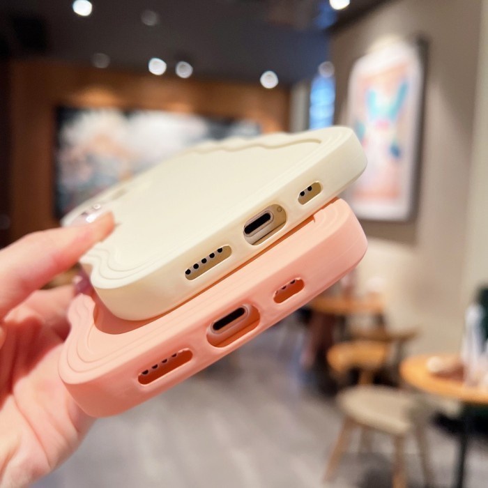 Case Frame Gelombang Warna Oppo Reno 4 Reno 4f Reno 5 Reno 5f Reno 6 4g