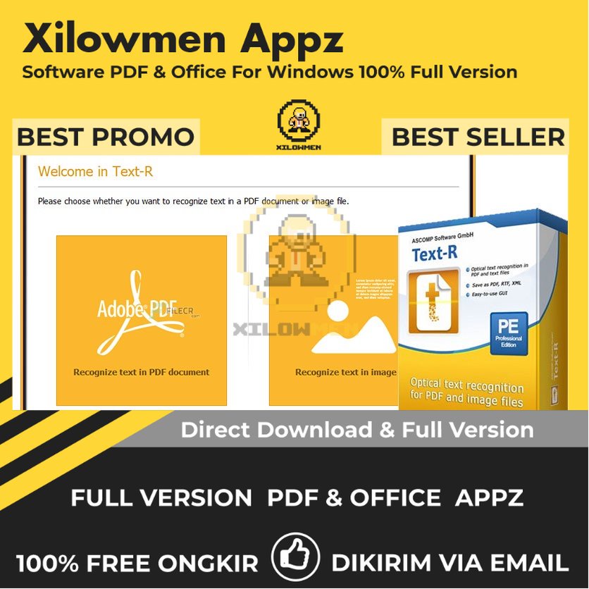 [Full Version]  Ascompsoftware Text-R Pro PDF Office Lifetime Win OS