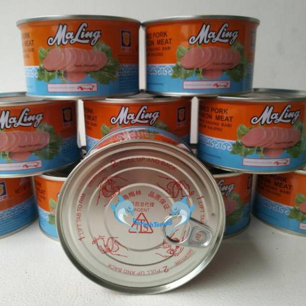 

lab30 Ma ling Daging Babi 397gr / Canned Pork / MaLing / Luncheon Meat / Maling .,.,.,..,