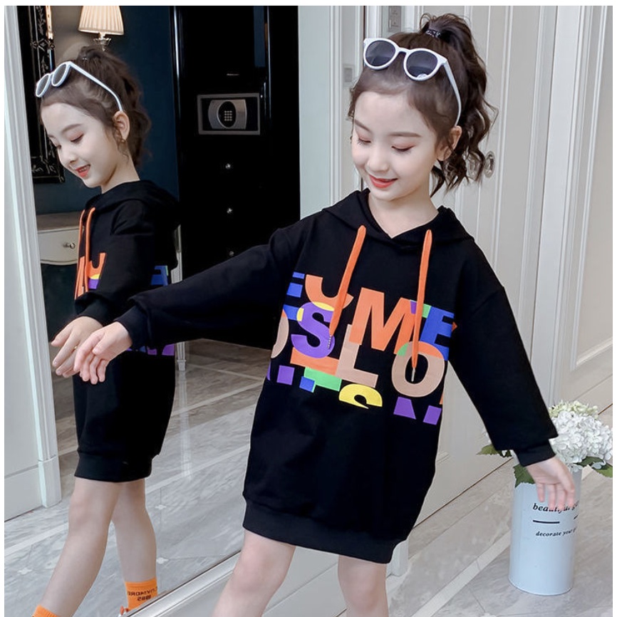 babyfit SLOME &gt; 6thn baju abg korean style sweater hoody anak perempuan lengan panjang my-0504r