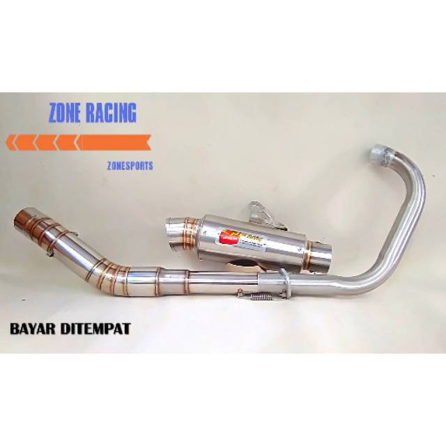 Kenalpot Racing CLD Buat Vixion MX King Bisyon CB150R Mega Pro GSX CB Klasic Dll