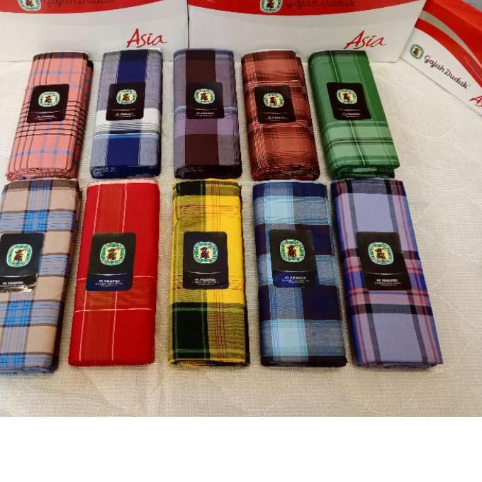 ◙ sarung gajah duduk asia motif kotak kotak ▲