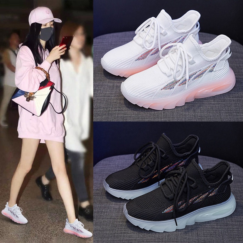 [JY] Sepatu Wanita 1420 Sneakers Les CANTIK KEREN Sepatu Korea Impor Batam