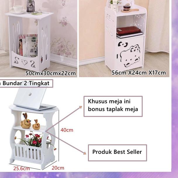 ⅍ Meja sudut / Meja ngopi / Meja majalah / Meja rias vintage / Meja Santai / Meja Sudut serbaguna be