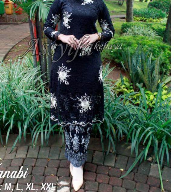 ☟ Kebaya Tunik Bordir Terbaru / Tunik Brokat Bordir / Kebaya Tunik Brokat Pesta ✸