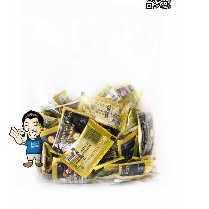 

✦ Kikkoman Soy Sauce Shoyu Sachet 5ml-Kecap Asin Khas Jepang Halal 100pc ➶