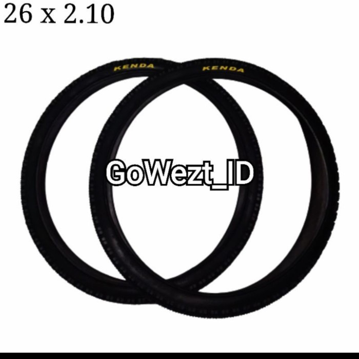 Ban Ban Luar Sepeda Kenda Ukuran 26 X 2.10 / 26 X 1.95 Mtb/Federal