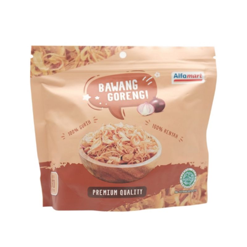 

Alfamart Bawang Goreng Pouch 60 g