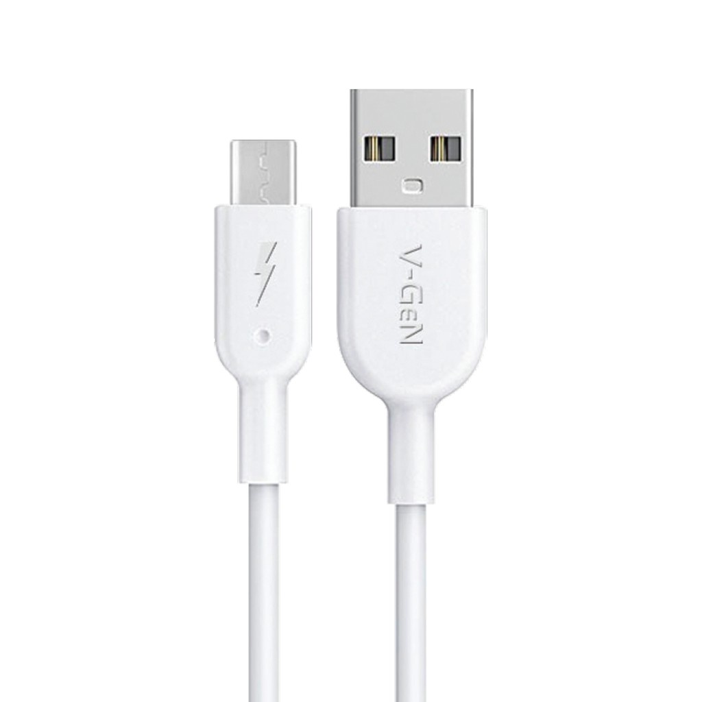 V-GeNKabel Data Micro VCB-15 - Vgen Kabel USB 2.4A ORI