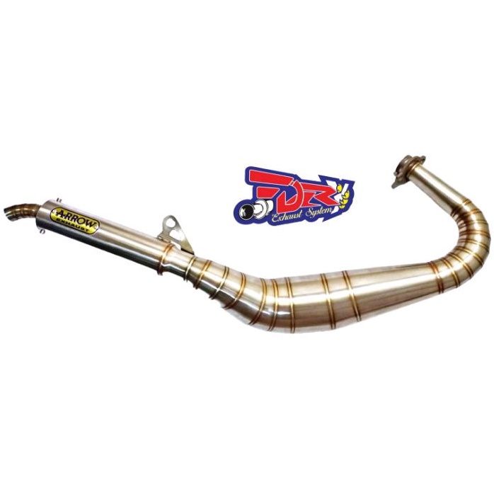 KNALPOT RX KING RX SPESIAL KOLONG PYTON ARROW FULL STENLESS