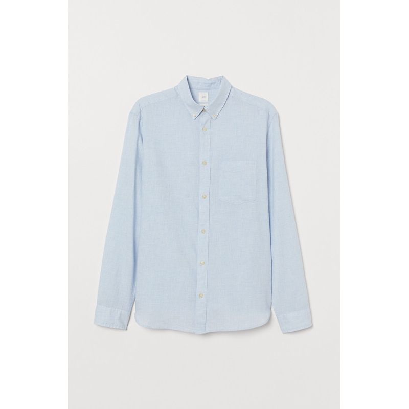 H&amp;M Soft Cotton Shirt Regular Fit