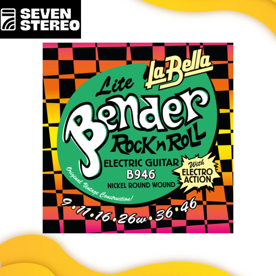 La Bella Bender B0946 Electric Guitar String 09-46 Senar Gitar