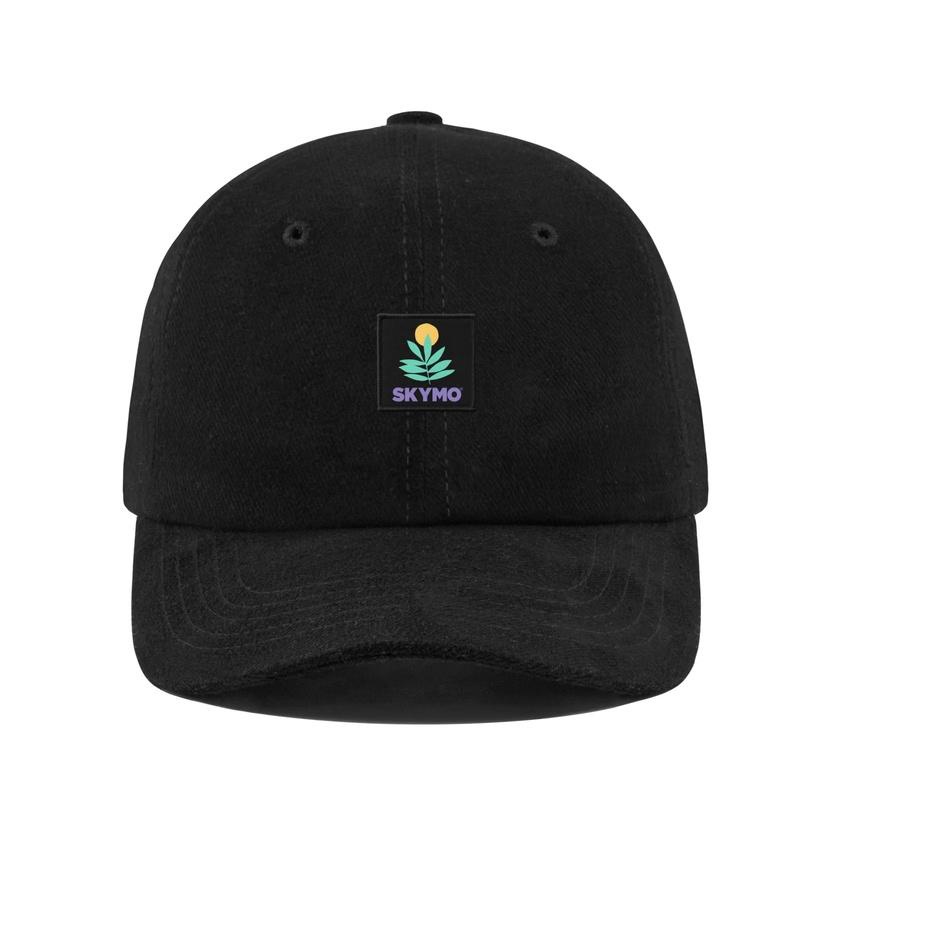 ♦ Skymo Apparel Topi Polocaps Bloom Black ➶