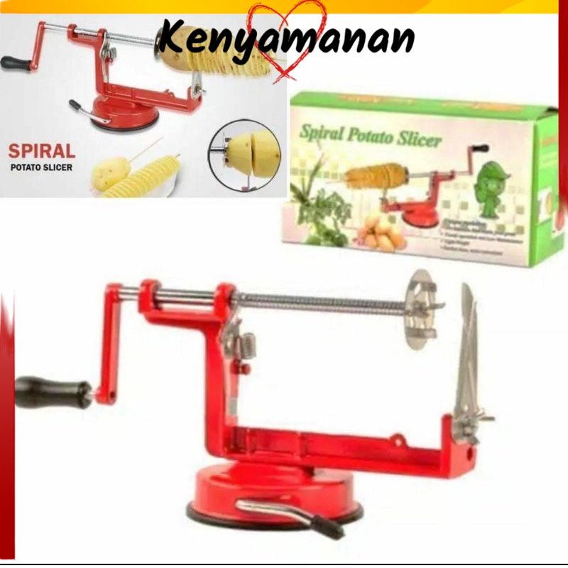 COD 600GR ALAT PEMOTONG KENTANG SPIRAL POTATO CHIP
