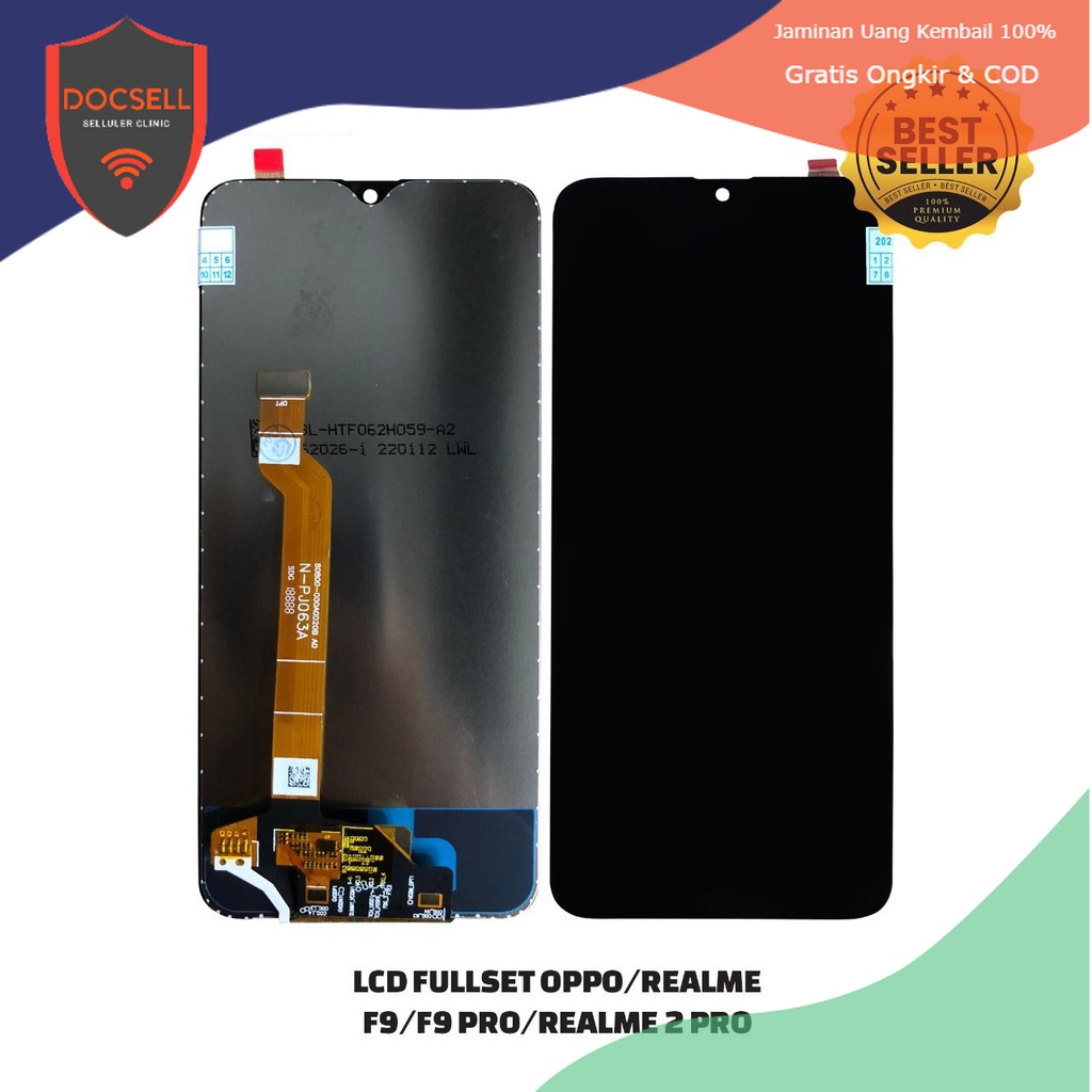 LCD TOUCHCREEN OPPO F9 / F9 PRO / REALME 2 PRO ORI