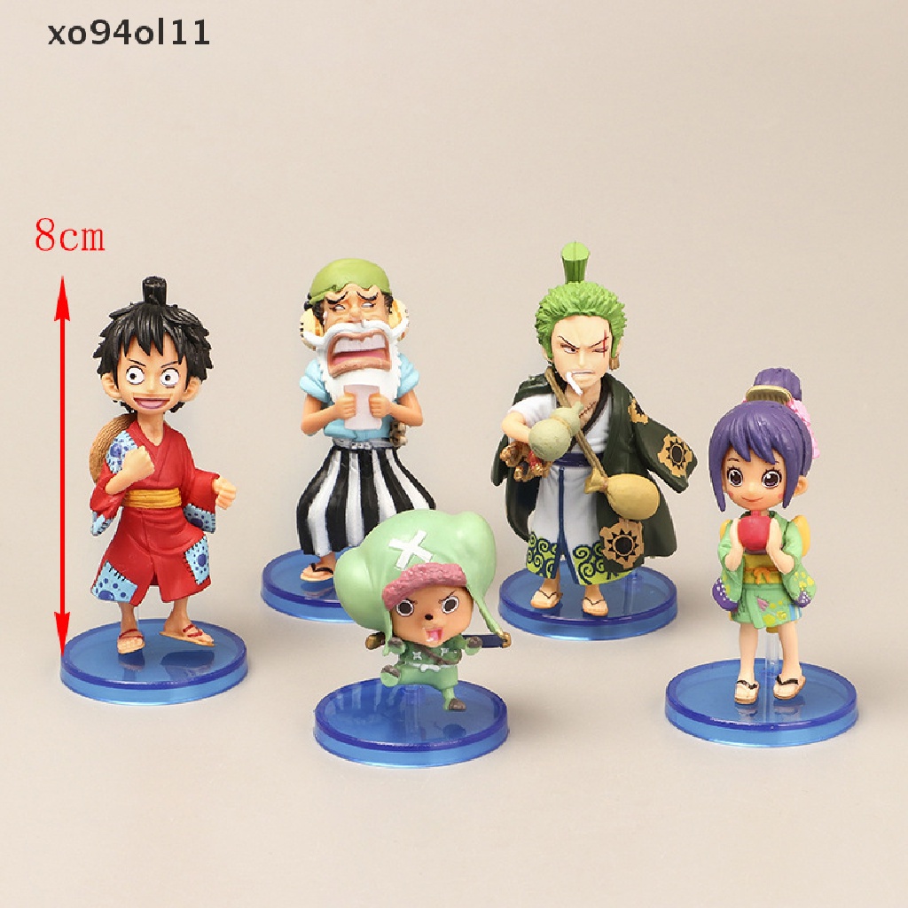 Xo 1Pc Anime One Figure Mainan Mini Luffy Sanji Boa Hancock Ace Roronoa Figure Boneka OL