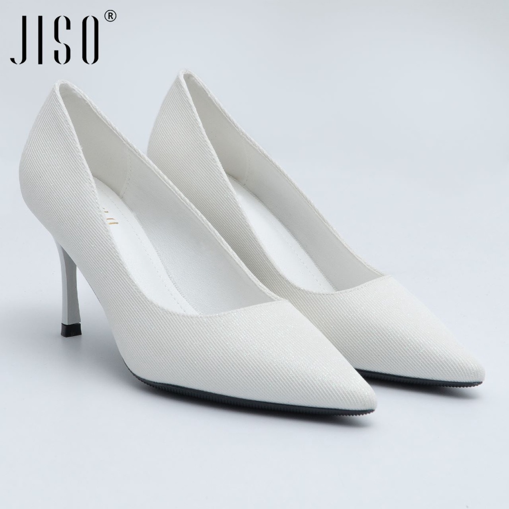 JISO RYONA ILUNA-85A Sepatu Kerja Wanita High Heels 8 Cm Import