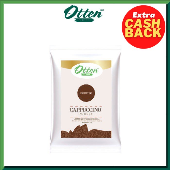 Otten - Cappuccino Powder 1 Kg - Minuman Bubuk