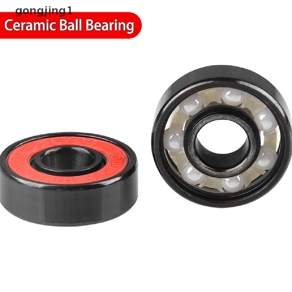 Ggg 1pc Keramik Bola Anti Karat Skateboard 608inline Roller Wheel Bearing 8x22x7mm ID