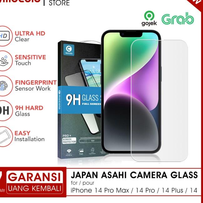BISA ✨COD✨ ORIGINAL Mocolo Tempered Glass iPhone 14 Pro Max / 14 Pro / 14 Plus / 14 - TG Screen Prot
