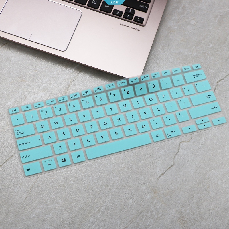 Waterproof Asus notebook computer keyboard protective film Ux333 Ti ệ n D ụ ng pen to remember this computer keyboard silicone cover 【 ZK 】