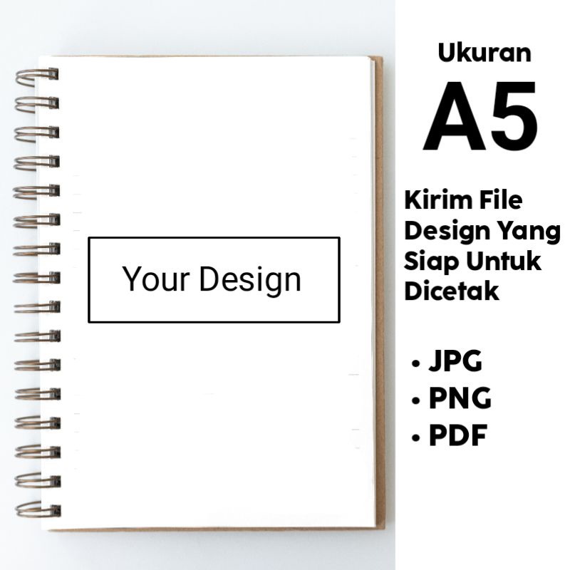 

Custom Notebook 100 Lembar Ukuran A5