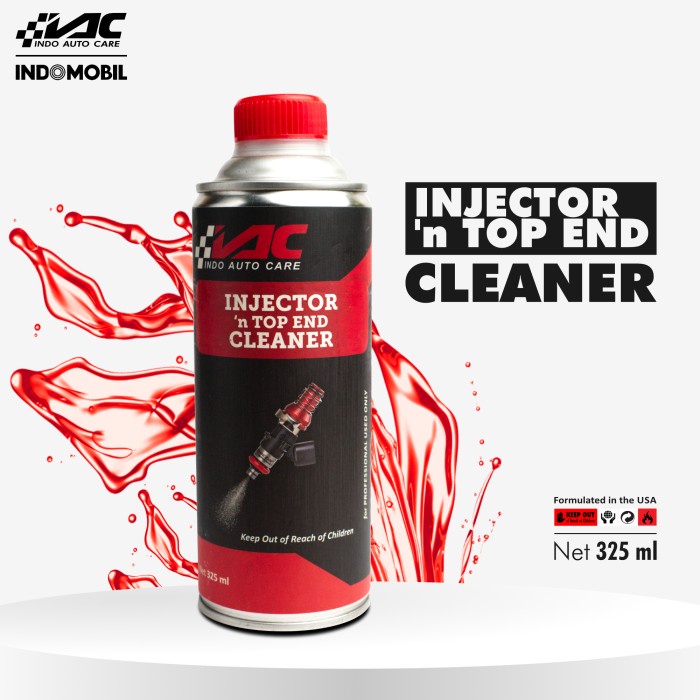 Indo Auto Care Injector N Top End - Pembersih Mesin Mobil 325Ml