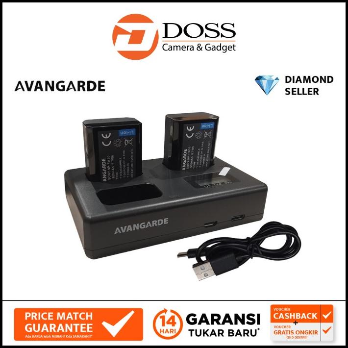Avangarde Charger Kit Sony Fw-50 Battery & Dl-Fw-50 / Avangarde Fw50